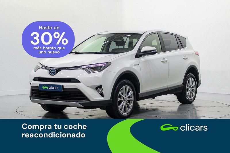 Blanco Usado 2019 Toyota RAV4 Hybrid Advance SUV | 26.490 € (Precio justo) - Imagen 1/4