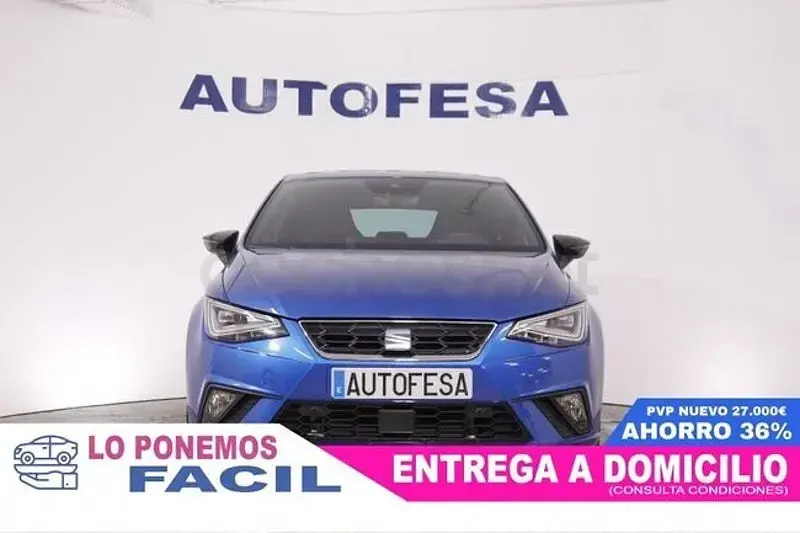 Usado Seat Ibiza FR 115 CV (84 kW) 2025 Azul Utilitario