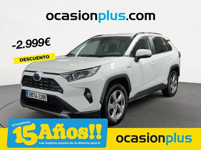 Blanco Usado 2021 Toyota RAV4 Hybrid Advance SUV | 29.290 € (Precio justo) - Imagen 1/4