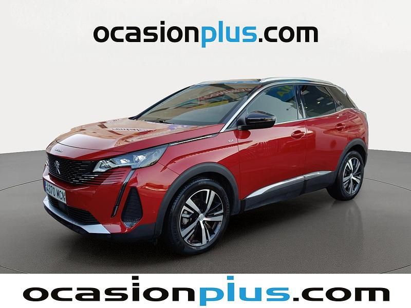 Rojo Usado 2022 Peugeot 3008 GT SUV | 25.446 € (Caro) - Imagen 1/4