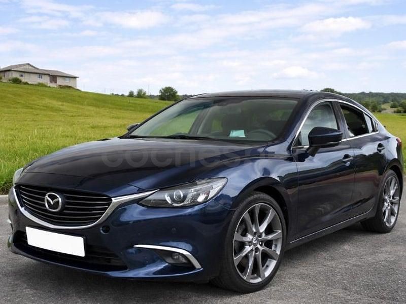 Usado Mazda 6 Luxury 175 CV (128 kW) 2018 Azul Berlina