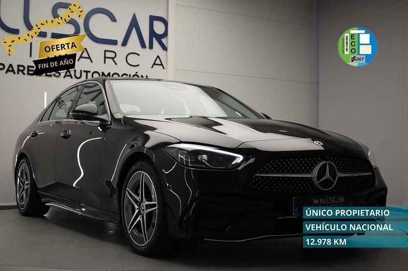 Negro Usado 2024 Mercedes C180 Berlina | 39.900 € (Super precio) - Imagen 1/4