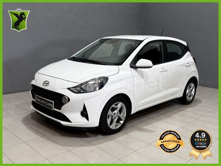 Blanco Usado 2021 Hyundai i10 Utilitario | 12.485 € (Precio justo) - Imagen 1/4