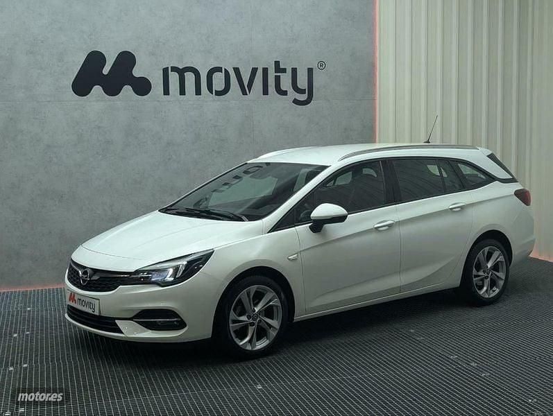Blanco Usado 2021 Opel Astra Dynamic Familiar | 12.490 € (Caro) - Imagen 1/4