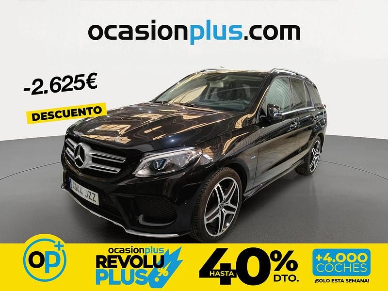 Usado Mercedes GLE500 442 CV (325 kW) 2017 Negro Pickup/Camioneta