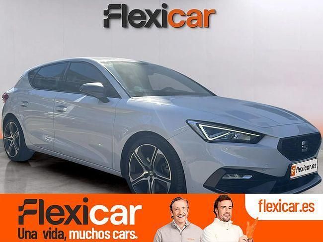 Blanco Usado 2021 Seat Leon FR Berlina | 20.990 € (Precio justo) - Imagen 1/4