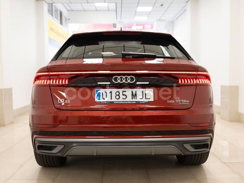Usado Audi Q8 S-line plus 381 CV (280 kW) 2023 Rojo SUV