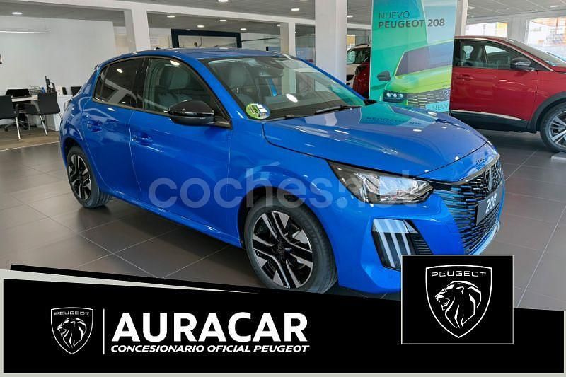 Usado Peugeot 208 Allure 110 CV (80 kW) 2025 Azul Utilitario