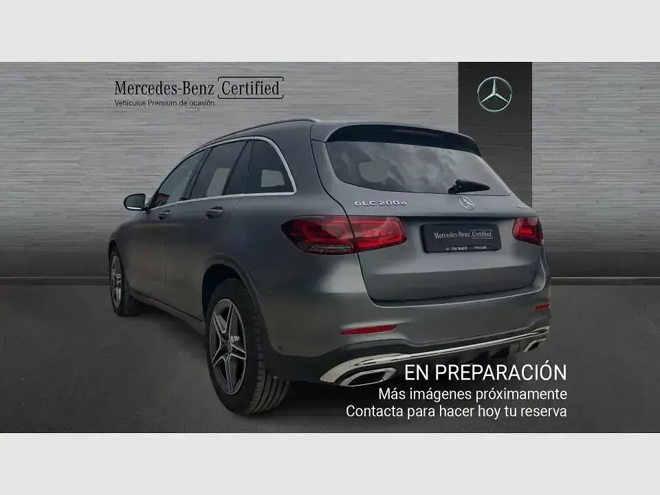 Usado Mercedes GLC200 163 CV (119 kW) 2021 Gris / plata SUV