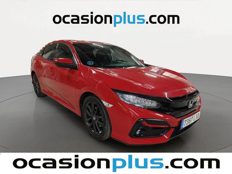 Usado Honda Civic Elegance 126 CV (92 kW) 2022 Rojo