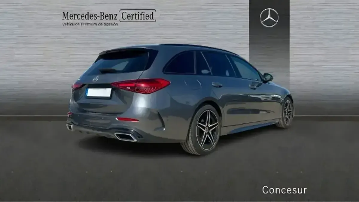 Usado Mercedes C220 197 CV (144 kW) 2025 Gris Familiar