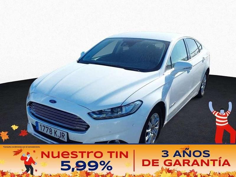Blanco Usado 2018 Ford Mondeo Titanium Berlina | 15.539 € (Precio justo) - Imagen 1/2