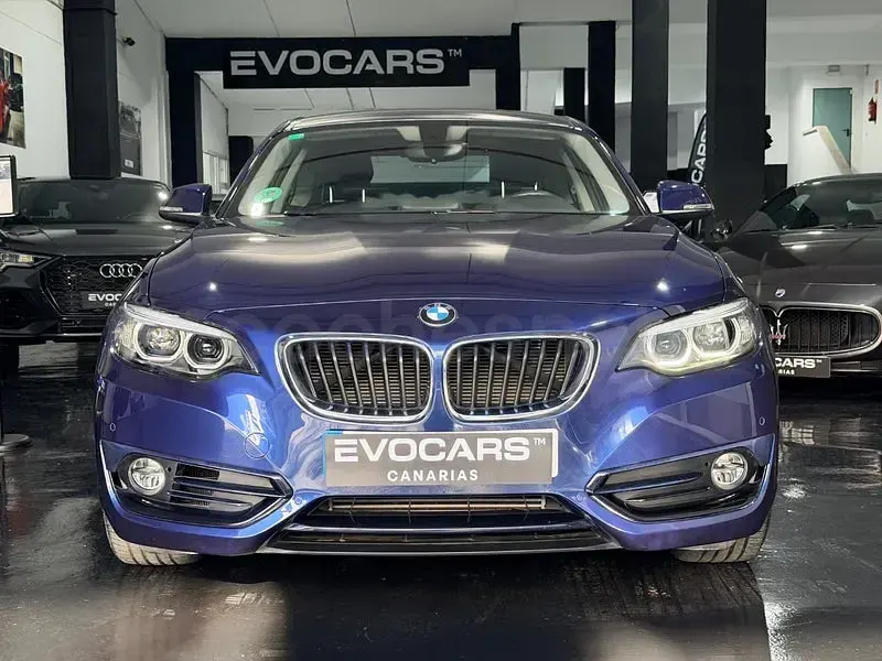 Usado BMW 218 Comfort Edition 136 CV (100 kW) 2018 Azul Coupe