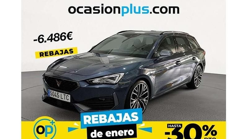 Usado Cupra Leon VZ 310 CV (228 kW) 2021 Gris Familiar