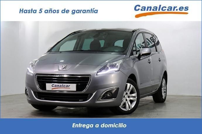 Gris Usado 2016 Peugeot 5008 Style Monovolumen | 9131 € (Precio justo) - Imagen 1/4
