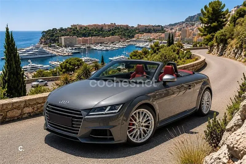 Usado Audi TTS 310 CV (228 kW) 2017 Gris / plata Coupe
