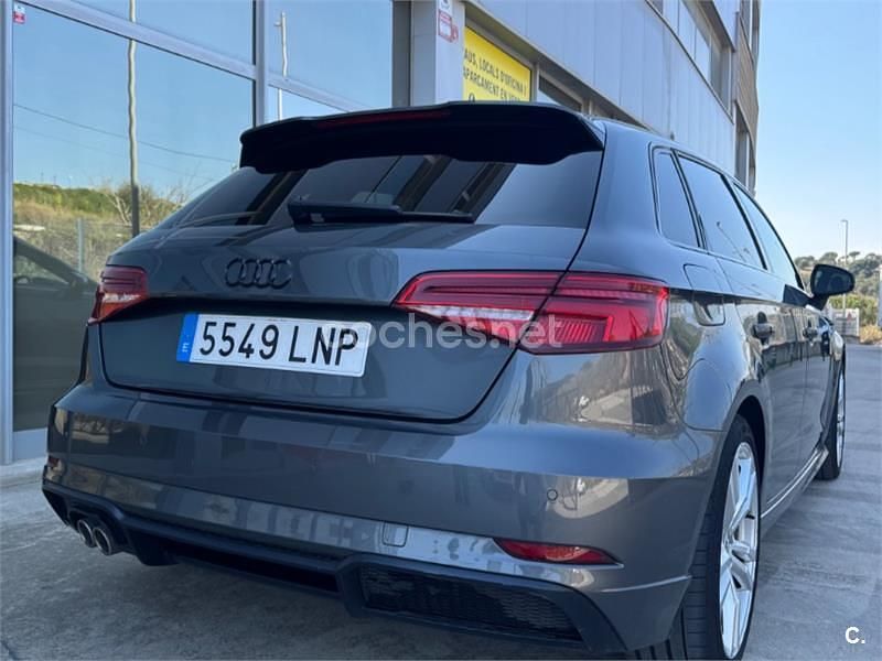 Usado Audi A3 S-Line 150 CV (110 kW) 2016 Gris / plata Berlina