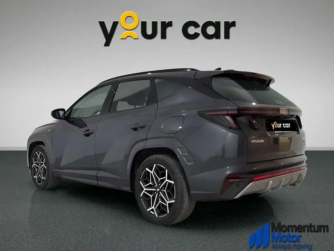 Usado Hyundai Tucson N Line 136 CV (100 kW) 2024 Gris SUV