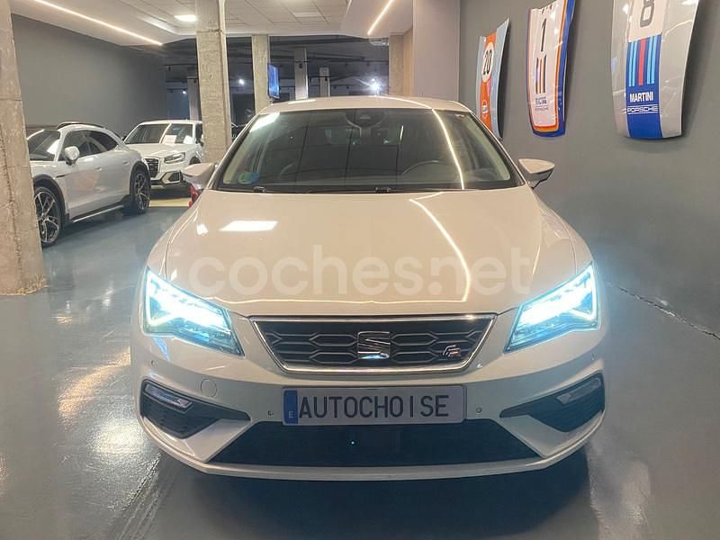 Blanco Usado 2019 Seat Leon FR Berlina | 15.390 € (Precio justo) - Imagen 1/4