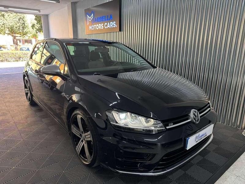 Usado VW Golf VII R 300 CV (220 kW) 2015 Negro Utilitario