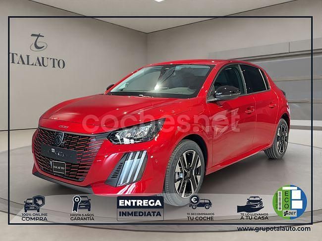 Rojo Usado 2024 Peugeot 208 Allure Utilitario | 17.990 € (Precio justo) - Imagen 1/4
