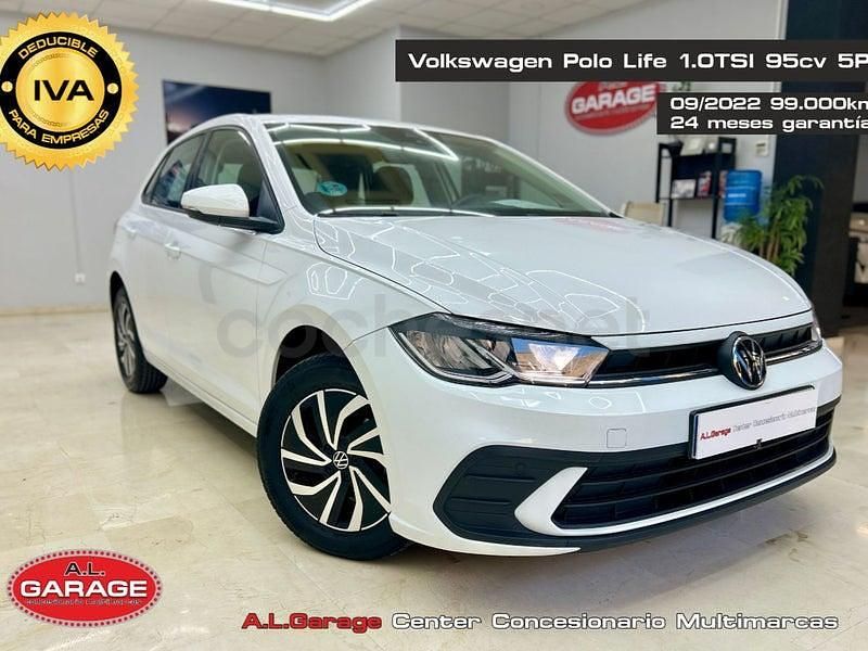 Usado VW Polo Life 95 CV (69 kW) 2022 Blanco Utilitario