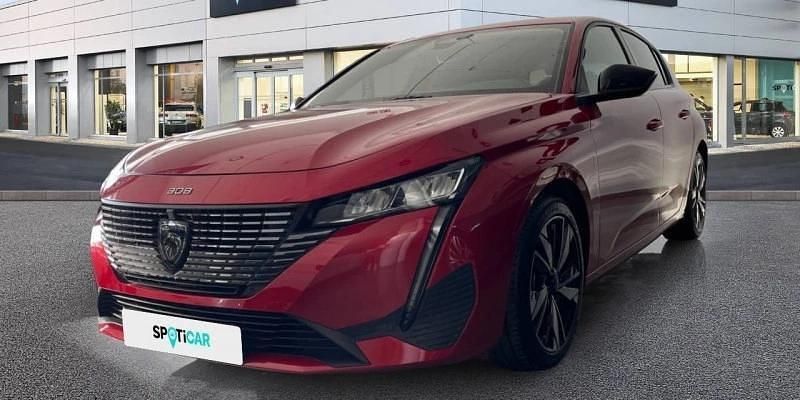 Usado Peugeot 308 Allure 131 CV (96 kW) 2022 Rojo