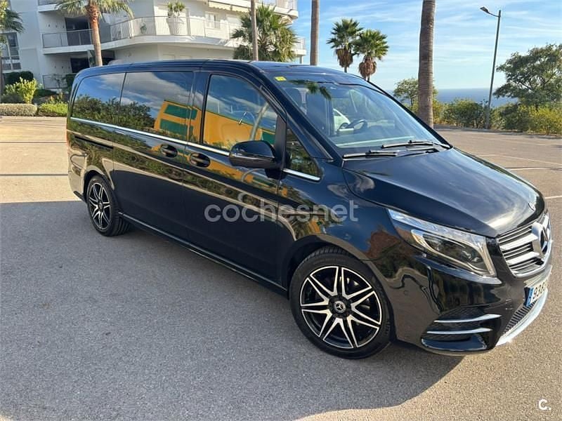 Negro Usado 2018 Mercedes V250 Avantgarde Monovolumen | 39.999 € (Super precio) - Imagen 1/4