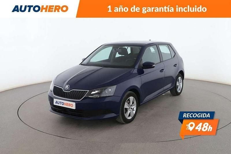 Azul Usado 2017 Skoda Fabia Ambition Utilitario | 9099 € (Buen precio) - Imagen 1/3