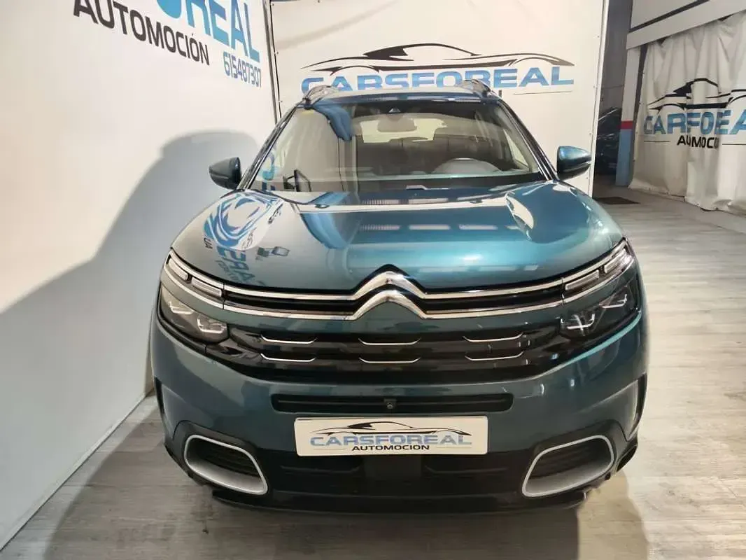 Usado Citroën C5 Aircross Feel 177 CV (130 kW) 2019 Azul SUV