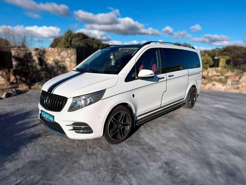 Usado Mercedes V250 Avantgarde 190 CV (139 kW) 2014 Blanco Monovolumen