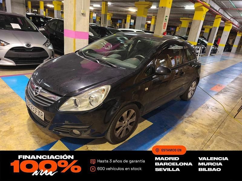 Negro Usado 2007 Opel Corsa Essentia Utilitario | 2750 € (Precio justo) - Imagen 1/4