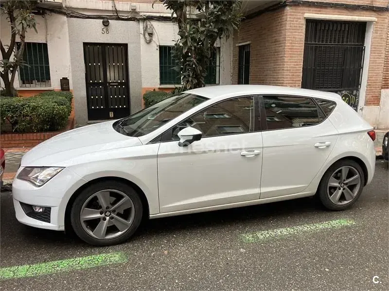 Usado Seat Leon FR 150 CV (110 kW) 2016 Blanco Berlina