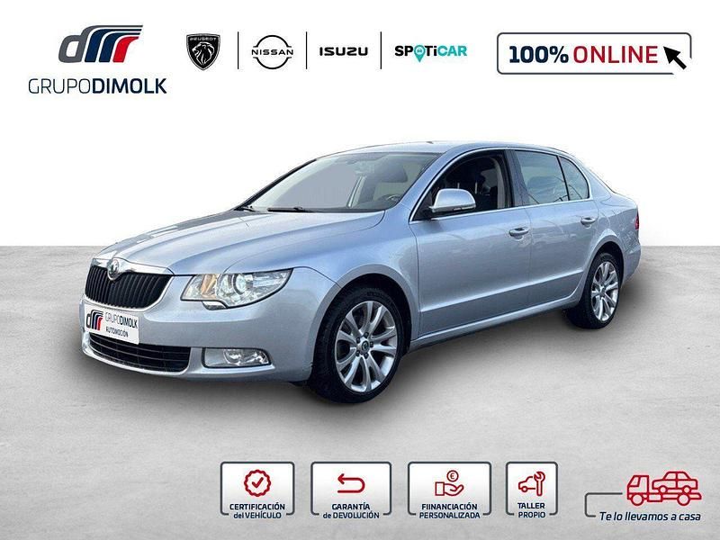 Gris Usado 2013 Skoda Superb Ambition Berlina | 8900 € - Imagen 1/4