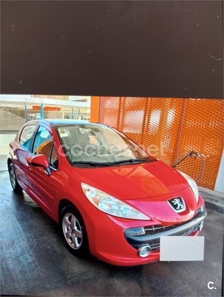 Usado Peugeot 207 Sport 95 CV (69 kW) 2008 Rojo Berlina