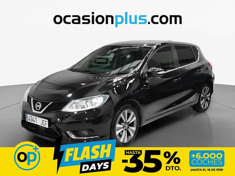 Usado Nissan Pulsar N-TEC 110 CV (80 kW) 2015 Negro Utilitario