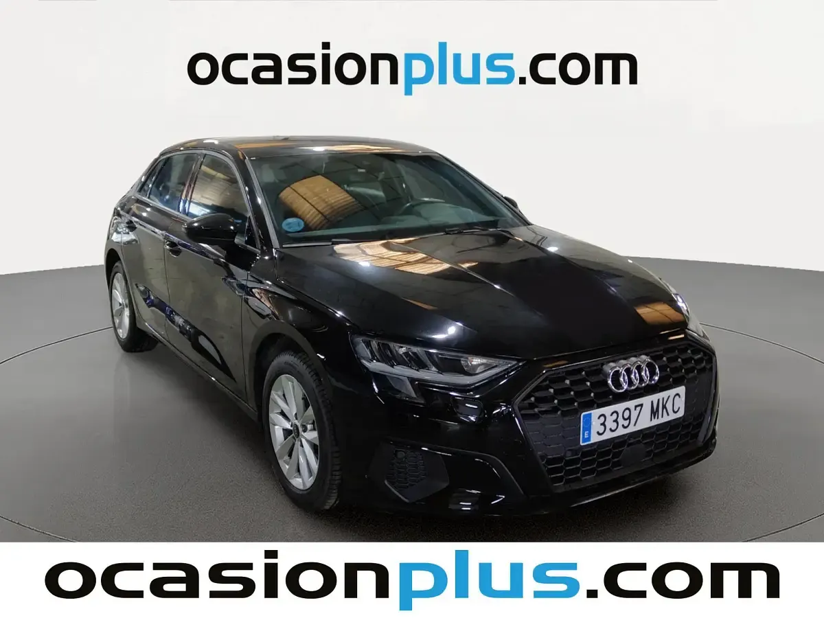 Usado Audi A3 Sportback 150 CV (110 kW) 2023 Negro Utilitario