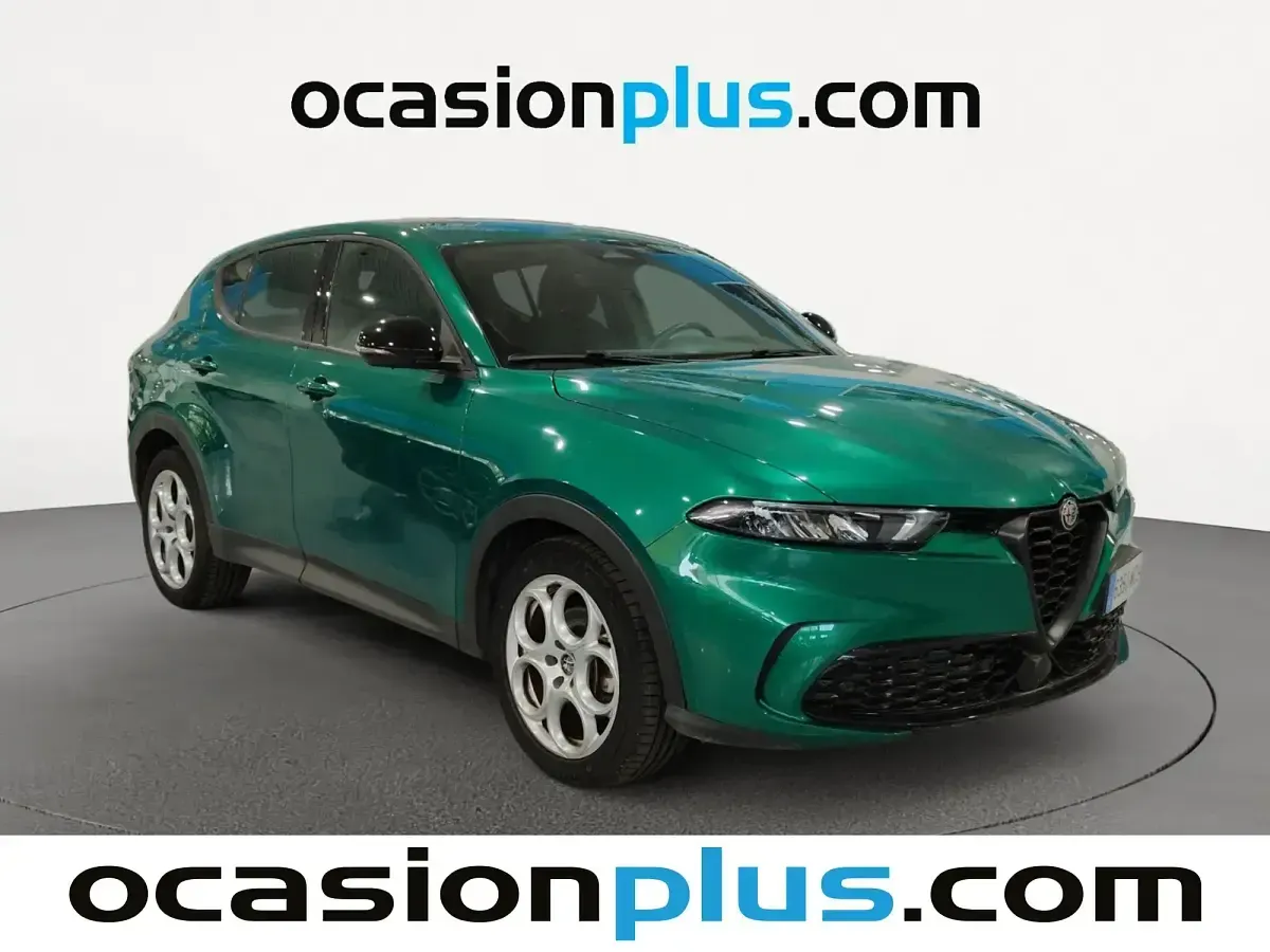 Usado Alfa Romeo Tonale Sprint 130 CV (95 kW) 2022 Verde SUV