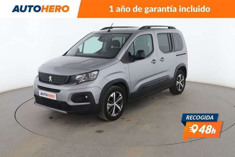Gris Usado 2021 Peugeot Rifter GTi Monovolumen | 21.713 € - Imagen 1/3