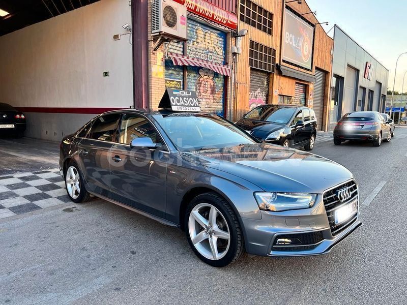 Gris / plata Usado 2015 Audi A4 S-Line Berlina | 14.990 € (Precio justo) - Imagen 1/4