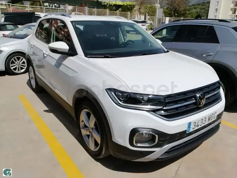Usado VW T-Cross Sportline 110 CV (80 kW) 2023 Blanco SUV