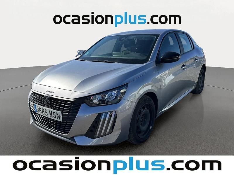 Gris Usado 2024 Peugeot 208 Active Utilitario | 13.137 € (Precio justo) - Imagen 1/4