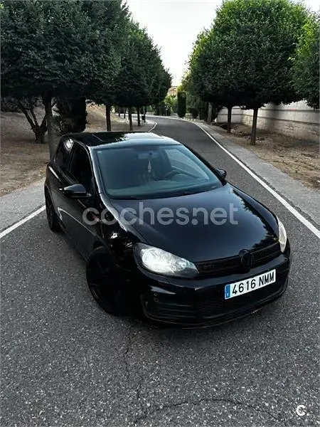 Usado VW Golf VI GTI 210 CV (154 kW) 2009 Negro Utilitario