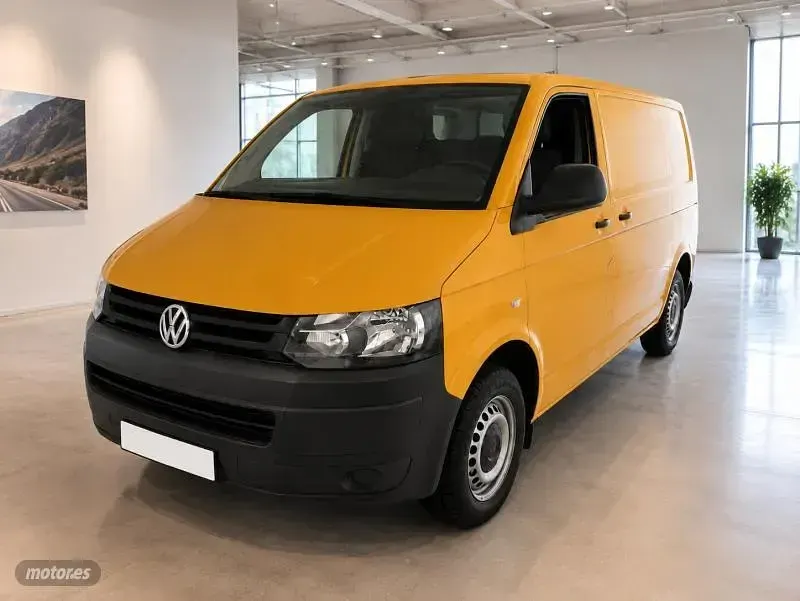 Usado VW Transporter 85 CV (62 kW) 2013 Amarillo Van