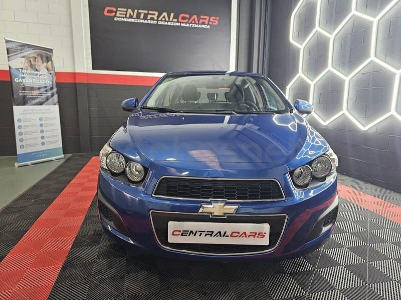 Usado Chevrolet Aveo LT 100 CV (73 kW) 2012 Azul Berlina