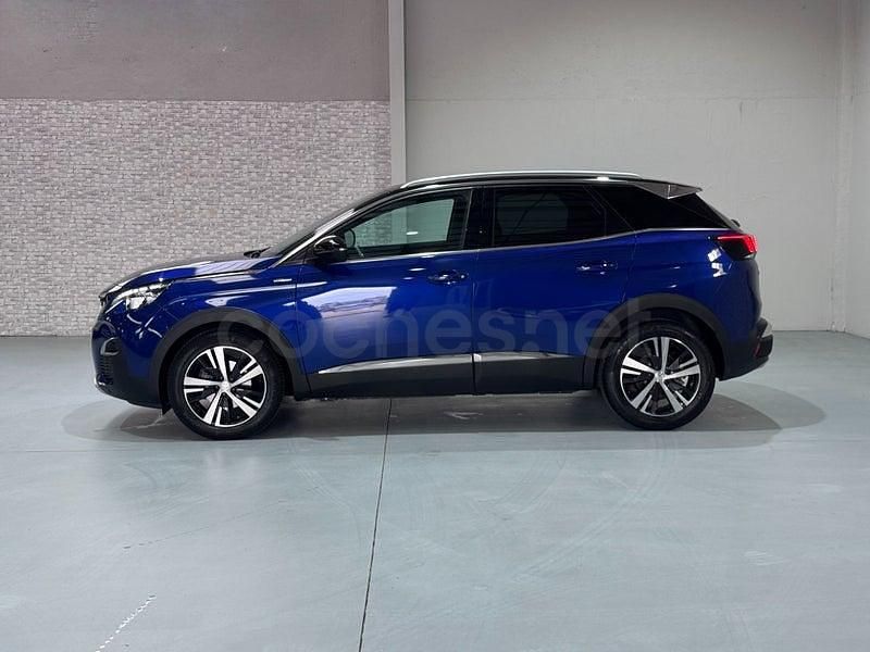 Usado Peugeot 3008 GT-line 130 CV (95 kW) 2019 Azul SUV