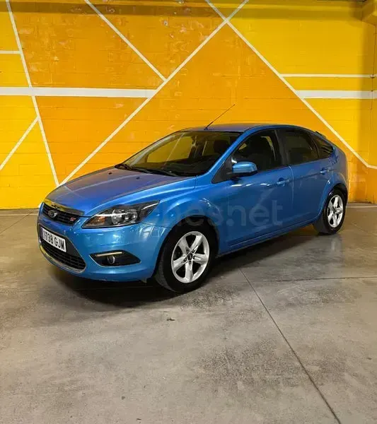Usado Ford Focus Trend 109 CV (80 kW) 2009 Azul Berlina