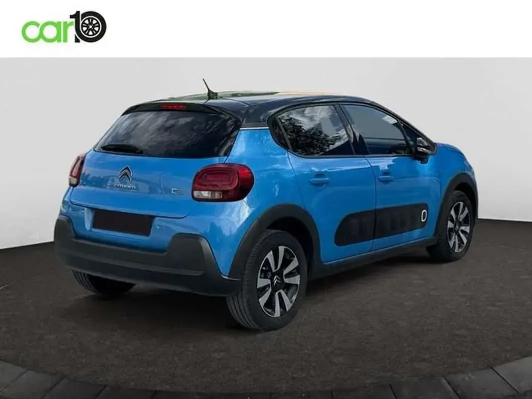 Usado Citroën C3 PureTech 110 CV (80 kW) 2020 Azul Utilitario