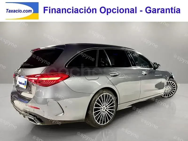 Usado Mercedes C220 200 CV (147 kW) 2021 Gris / plata Familiar