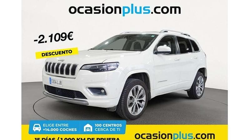 Blanco Usado 2020 Jeep Cherokee Overland SUV | 21.091 € (Precio justo) - Imagen 1/4